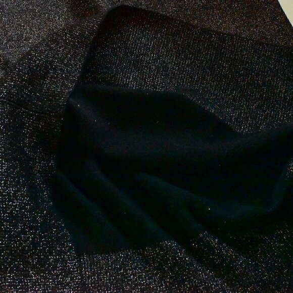 Cooper ST Alice Knit Metallic Pullover Black Dress Size M - Picture 8 of 13